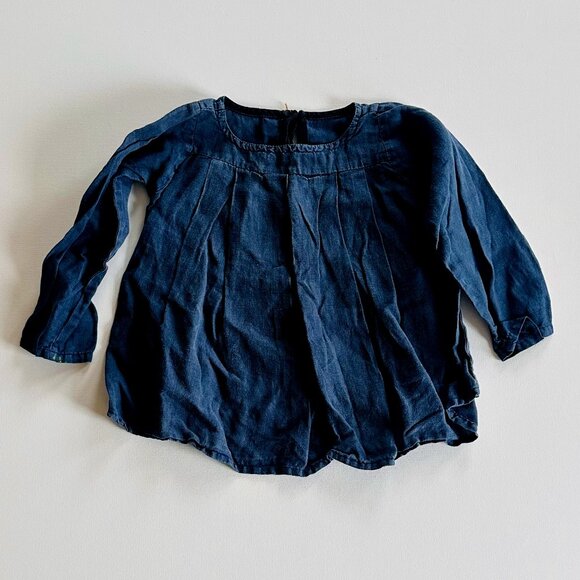 Le Vestiaire de Jeanne Other - Le Vestiaire de Jeanne 100% Linen Top — Size 3Y — Made in France